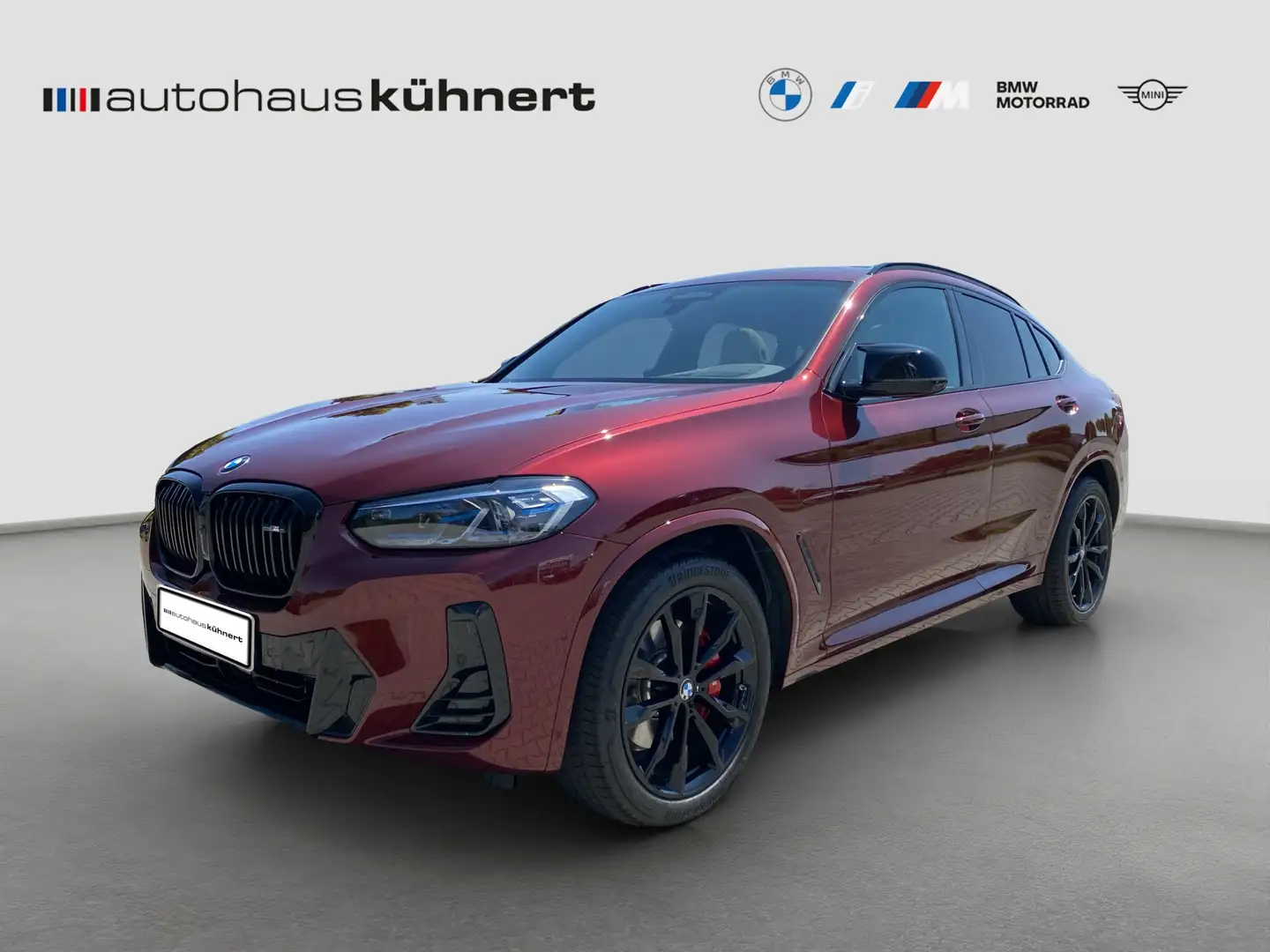 BMW X4 M 40i Laser PanoSD AHK ACC NP 99.5 HiFi H-K Rouge - 1