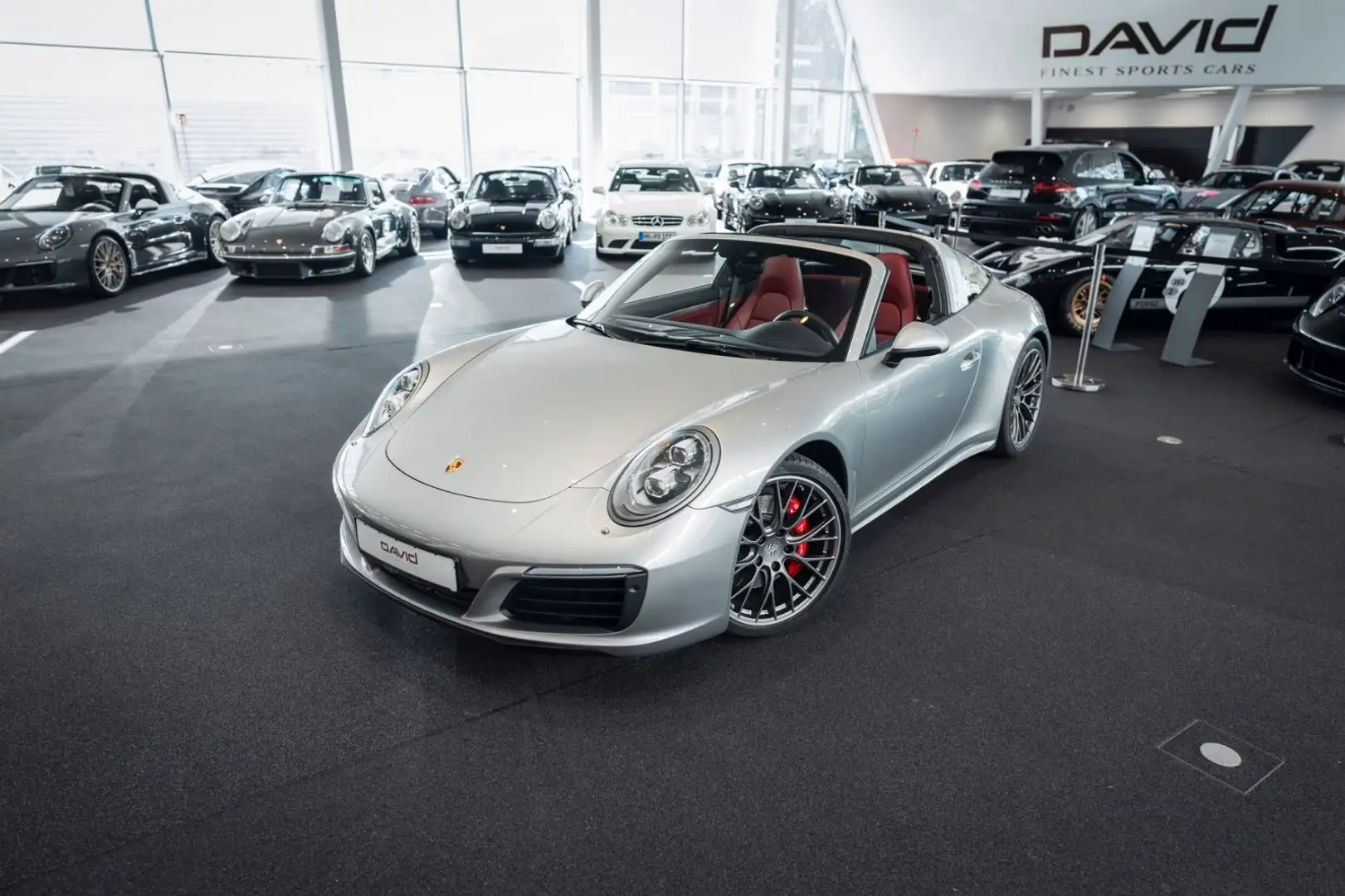 Porsche 991 .2 Targa 4S *ACC*Memory*Bose*Approved*1.Hd* Zilver - 1