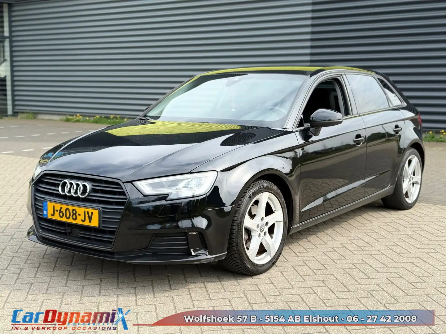 Audi A3 Sportback 1.6 TDI Design Pro Line Plus // AUTOMAAT Schwarz - 2