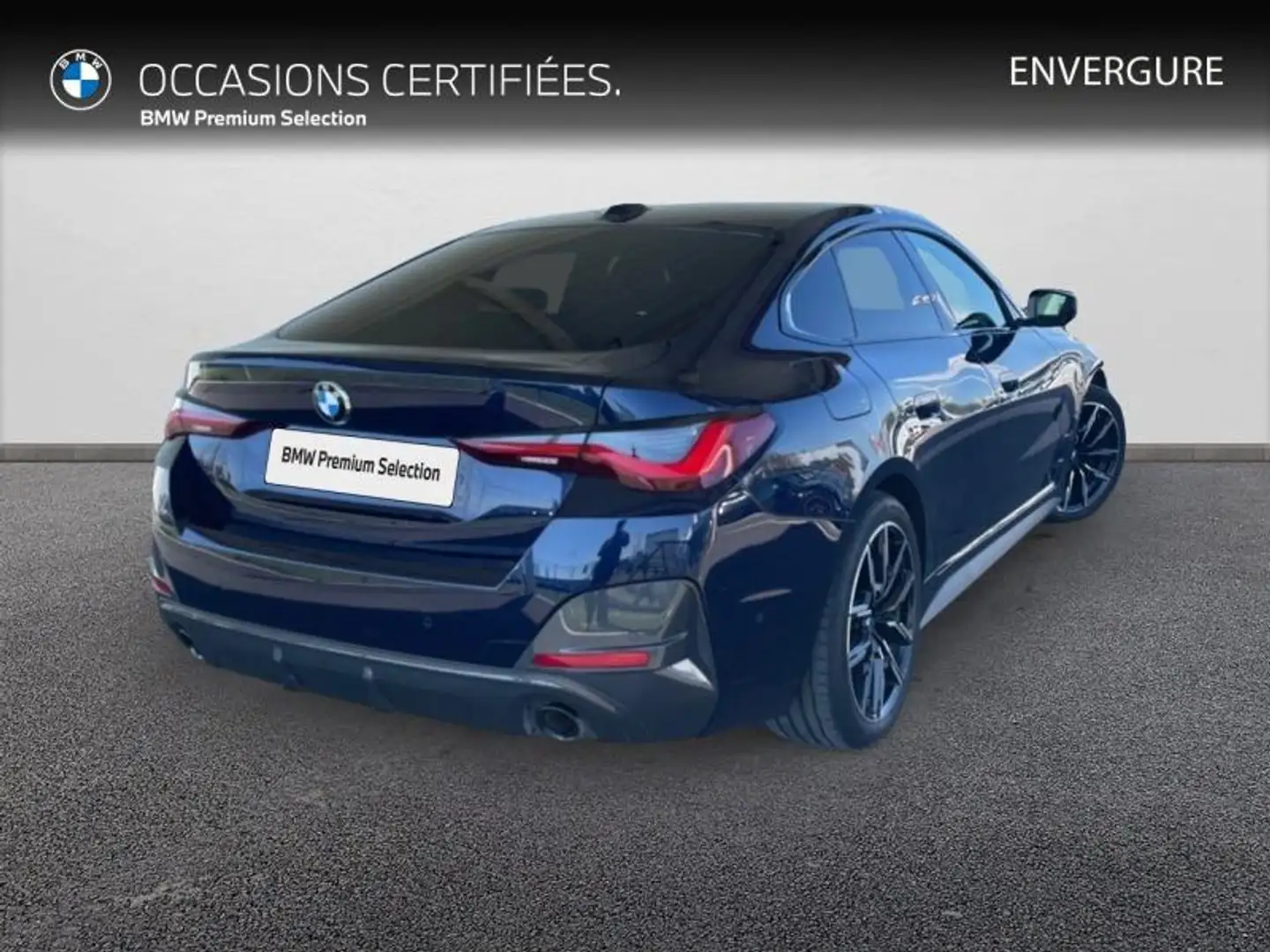 BMW 420 420dA  xDrive 190ch M Sport Bleu - 2