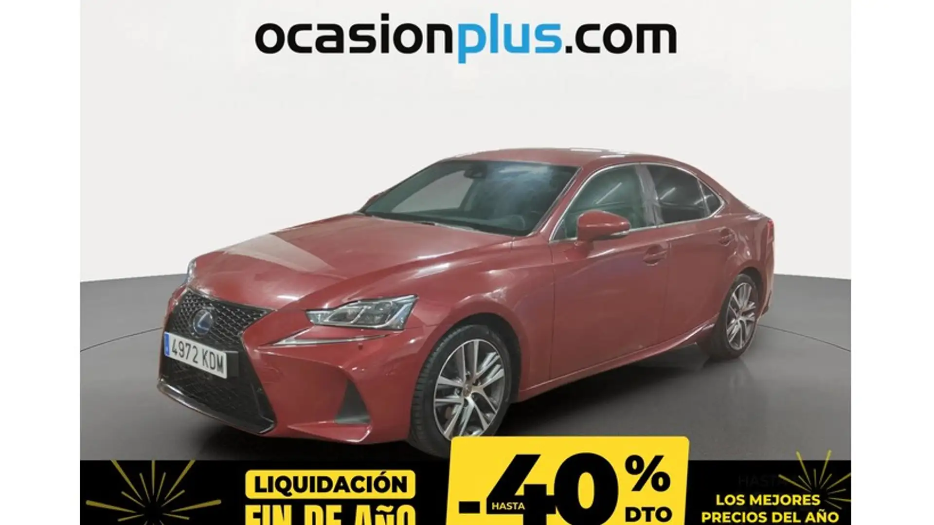 Lexus IS 300 300h Executive Rojo - 1