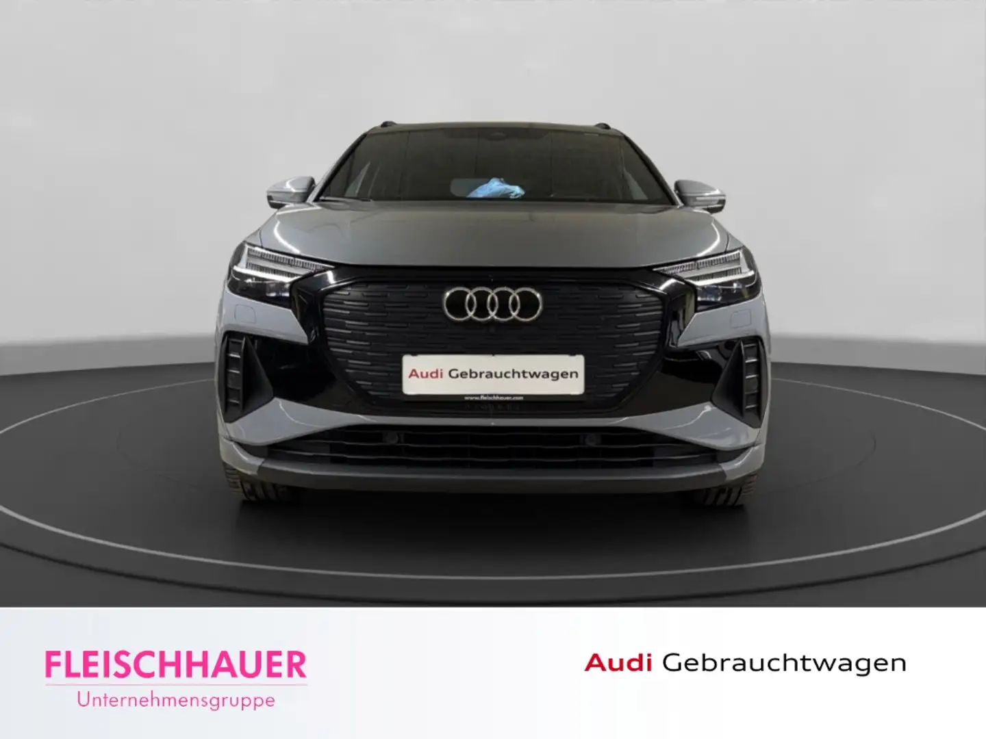 Audi Q4 e-tron 40 MATRIX+ACC+NAVI+RFK+SHZ+AHK+DC+CARPLAY Grau - 2