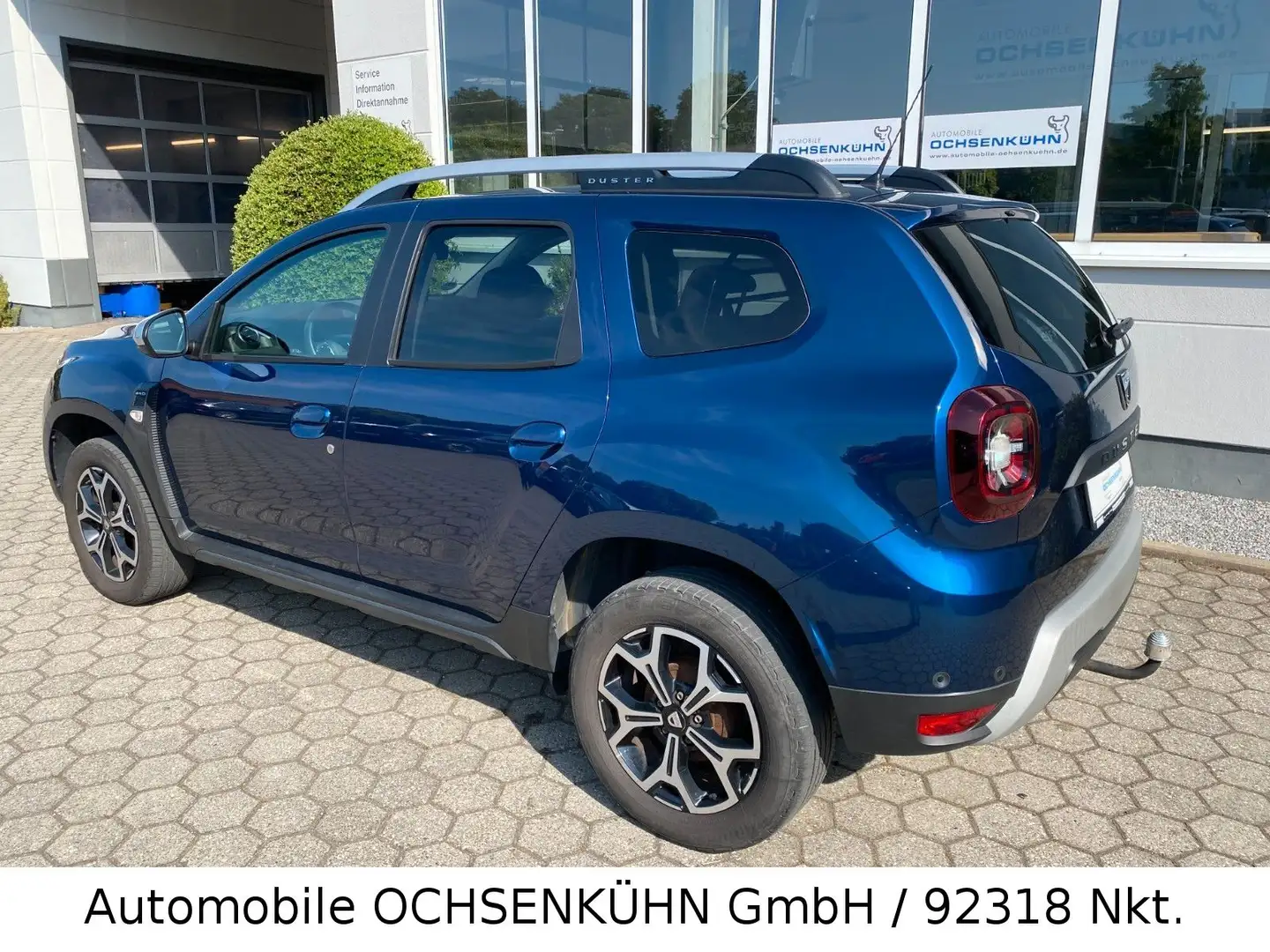 Dacia Duster II Prestige 4WD / Aluf., Sitzh., AHK Blauw - 2