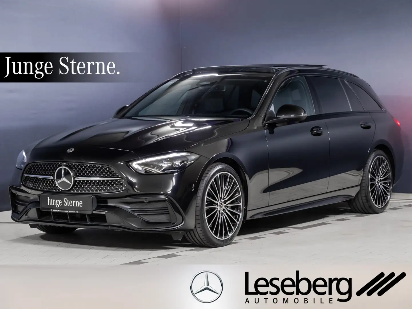 Mercedes-Benz C 220 C 220 d T AMG LED/Panorama/Kamera/ DAB/ Ambiente Schwarz - 1