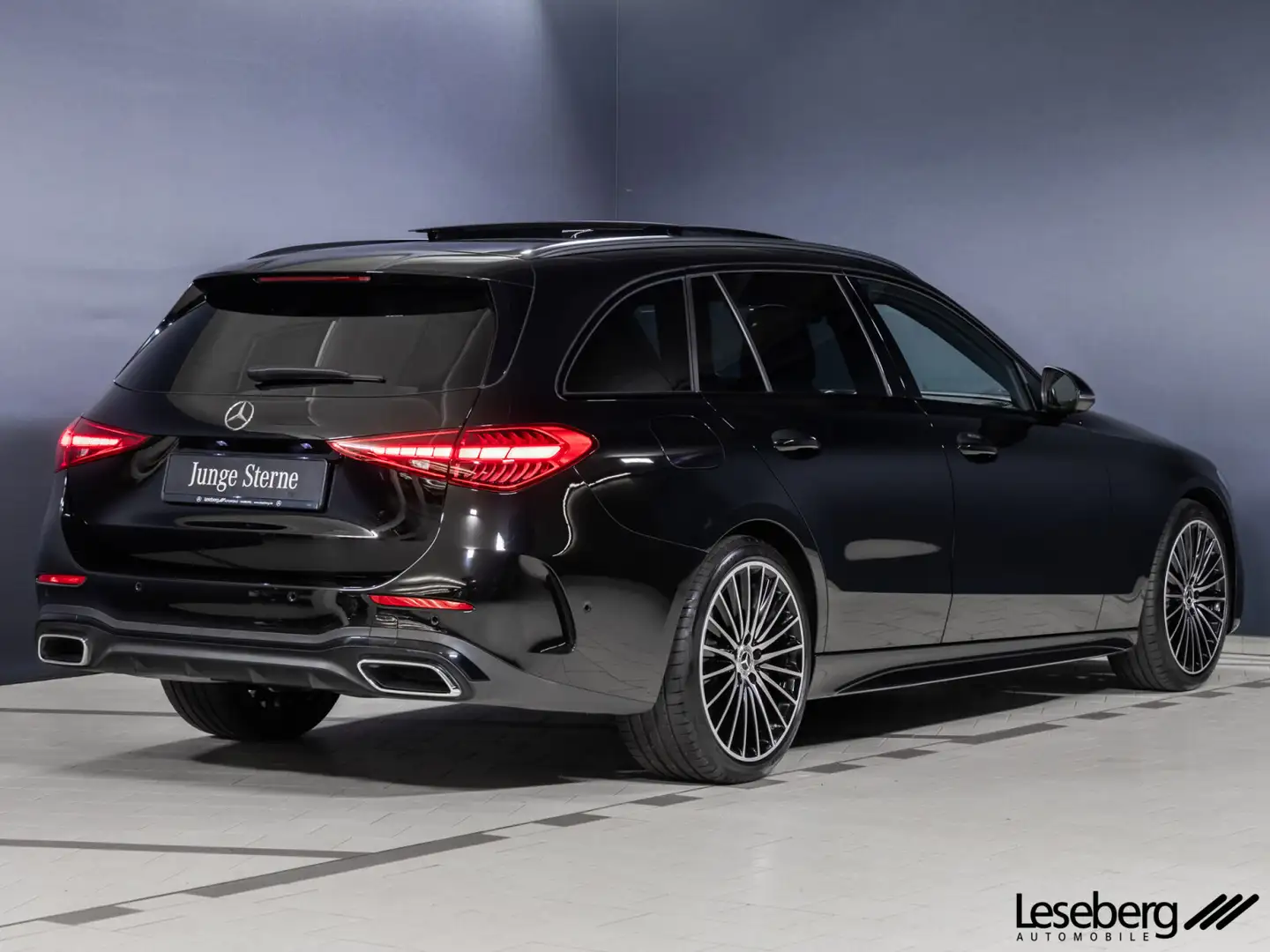 Mercedes-Benz C 220 C 220 d T AMG LED/Panorama/Kamera/ DAB/ Ambiente Schwarz - 2