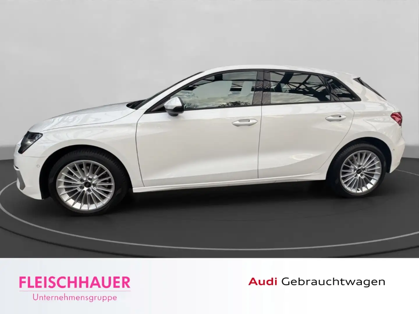 Audi A3 Sportback advanced 30 TFSI S-tronic Digitales Cock Weiß - 2