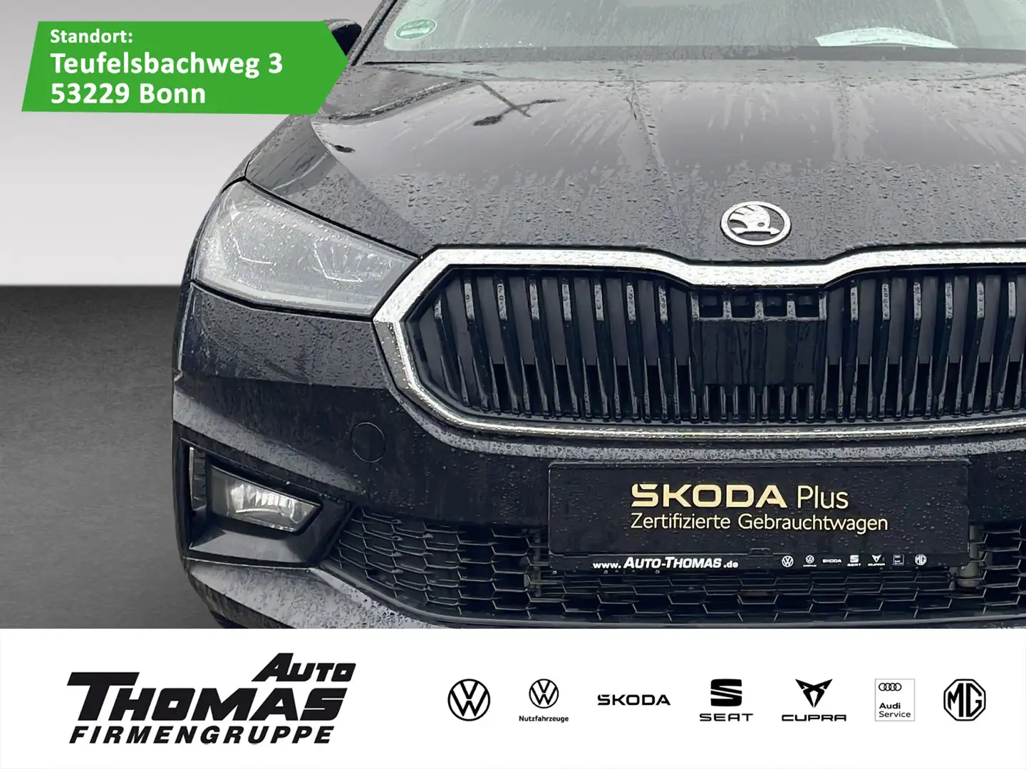 Skoda Fabia Tour 1.0 TSI LED NAVI KLIMA KAMERA Schwarz - 1