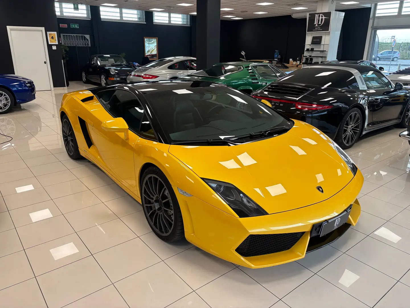 Lamborghini Gallardo Gallardo Coupe 5.2 LP 560-4 - SE BICOLORE Geel - 1