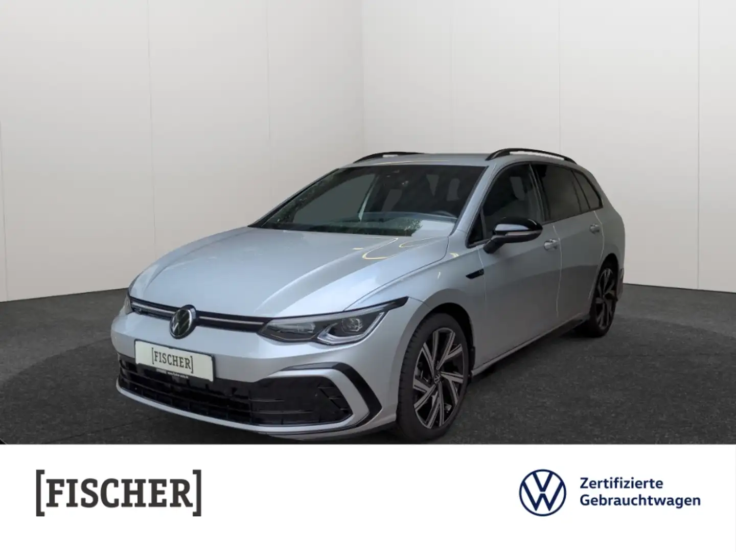 Volkswagen Golf Variant VIII 1.5 eTSI DSG R-Line Black Style LED Navi Rear Silber - 1