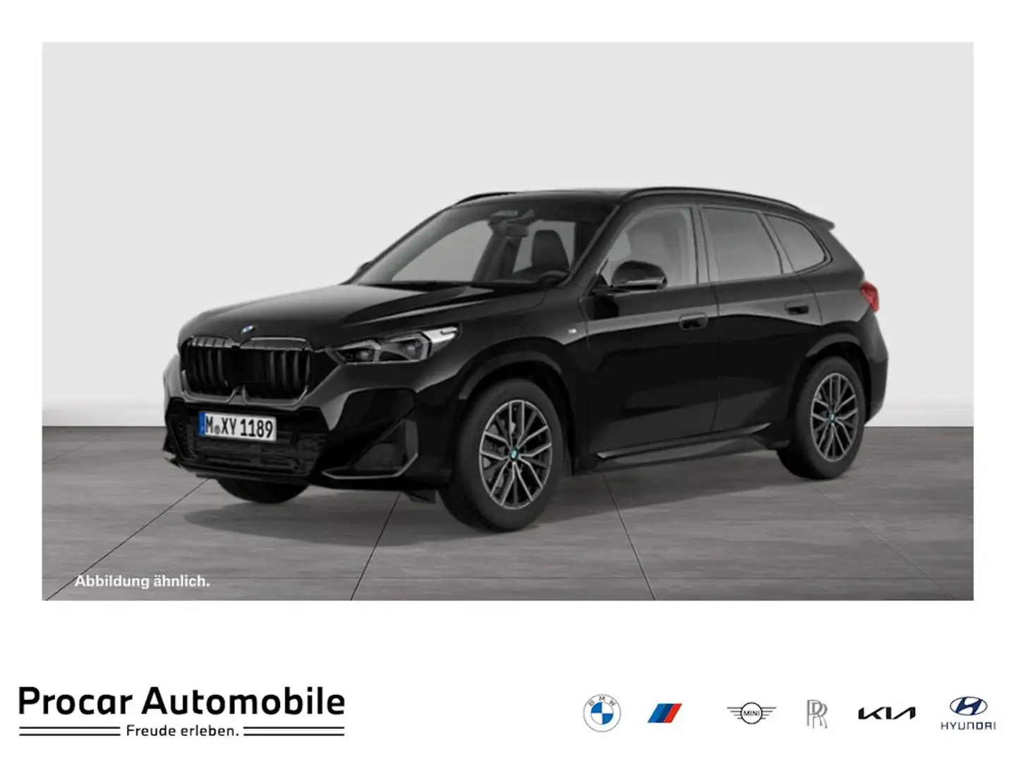BMW X1 sDrive18d M Sport HUD PANO ACC NAVI LED DAB Schwarz - 1