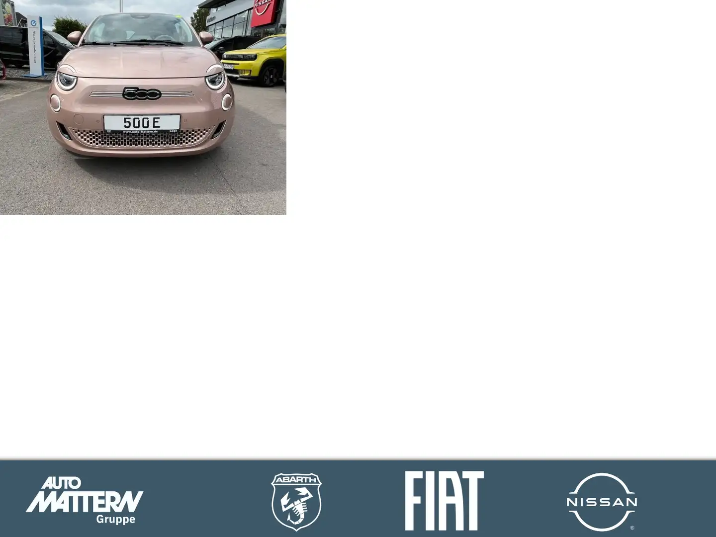 Fiat 500e La Prima 42 kWh,schon ab 227€ p.M. L-Rate* Gold - 2