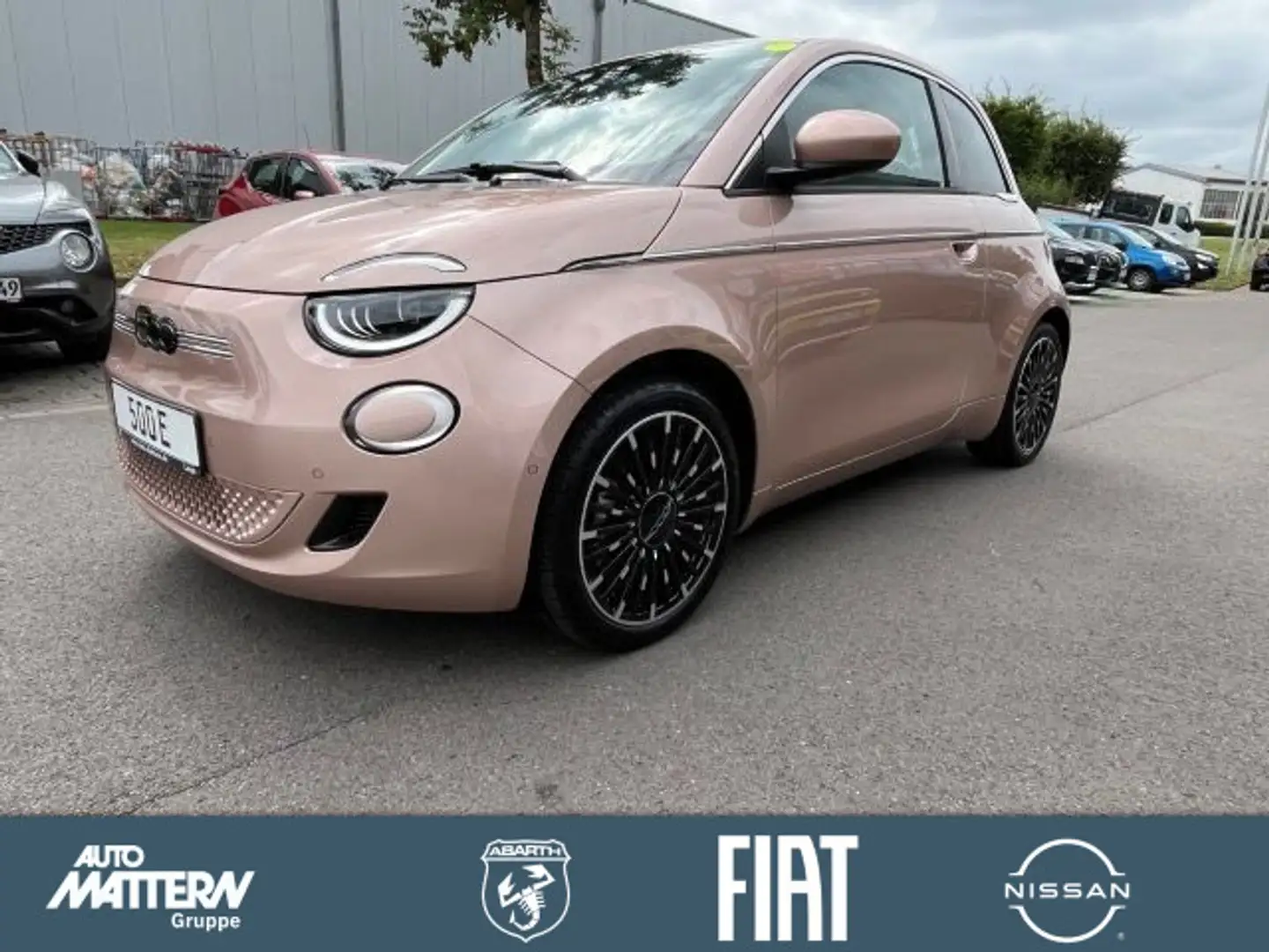 Fiat 500e La Prima 42 kWh,schon ab 227€ p.M. L-Rate* Goud - 1
