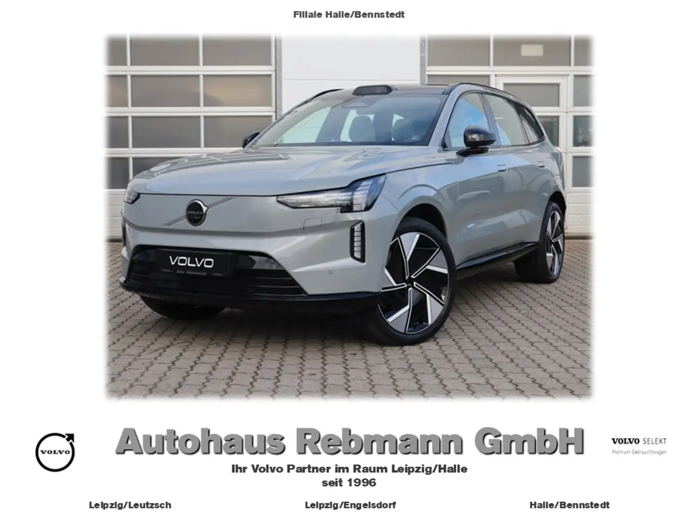 Volvo EX90 Ultra Pure Electric AWD B&W*TailoredWool Grau - 1