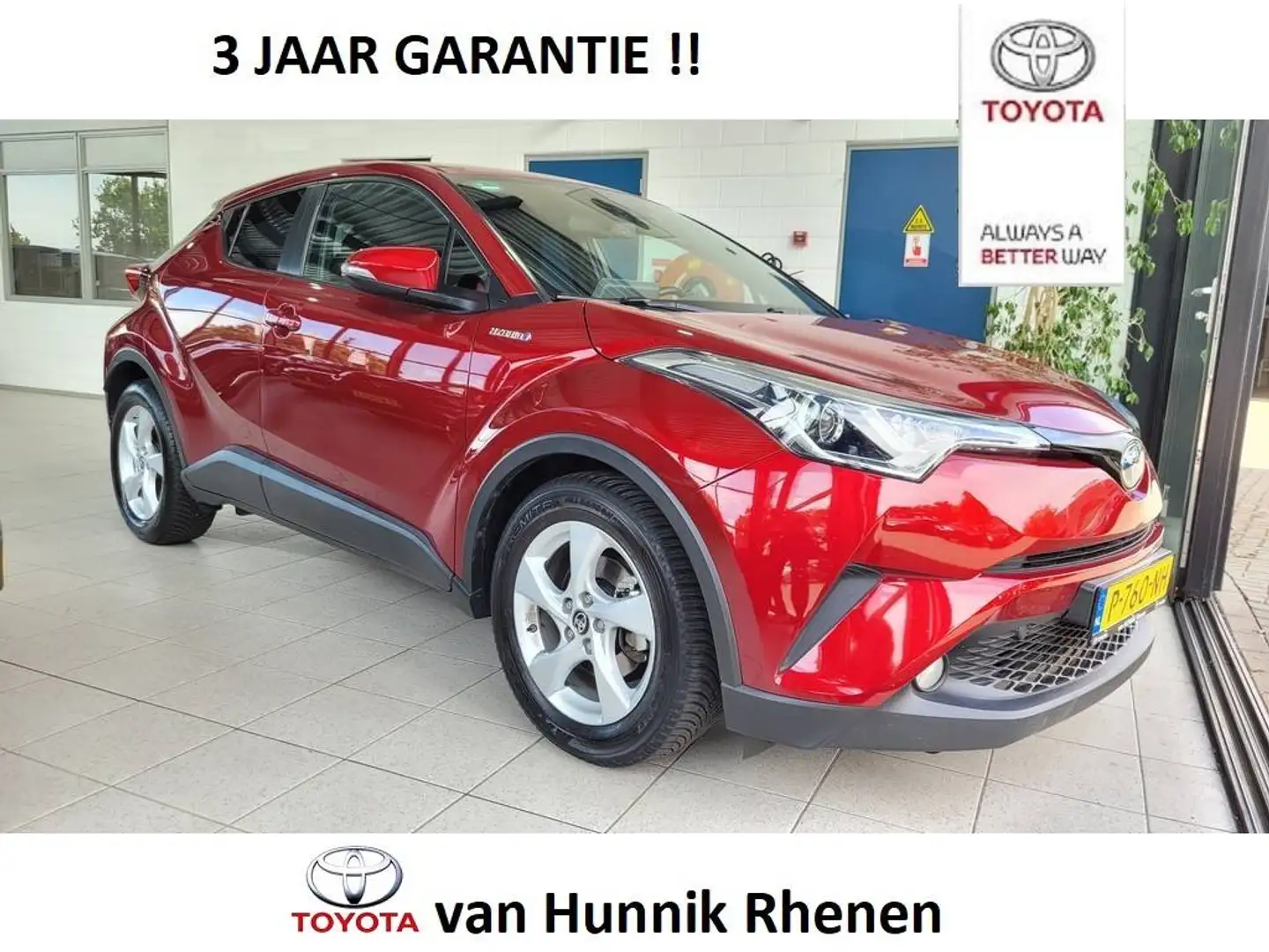 Toyota C-HR 1.8 Dynamic | Navi | Camera | Stoelverwarming | Do Rosso - 1