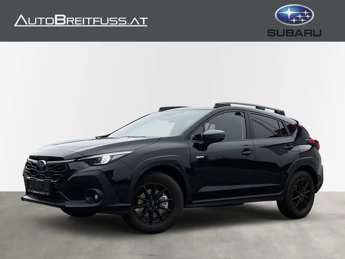 Subaru Crosstrek 2,0i e-Boxer HEV CVT Premium Allrad Aut. Schwarz - 1