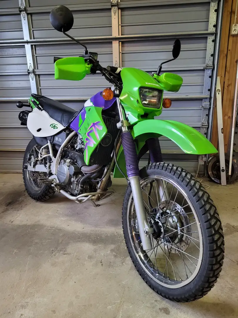 Kawasaki KLR 650 Zielony - 1