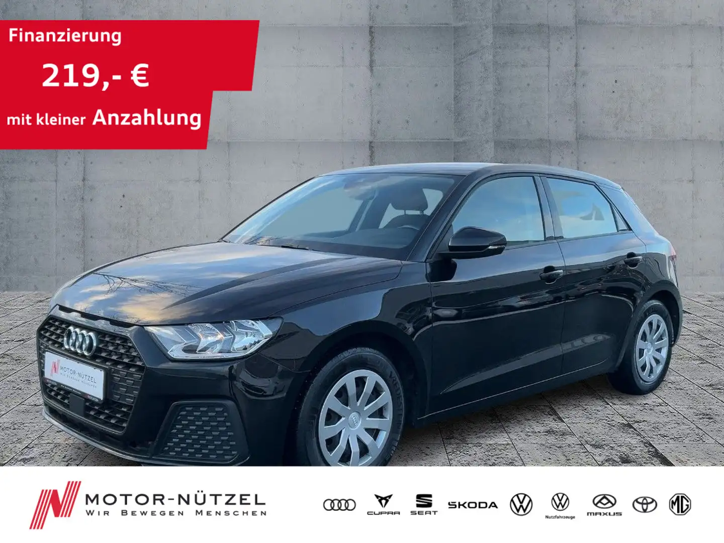Audi A1 25 TFSI PDC+DAB+SHZ+MFL Schwarz - 1