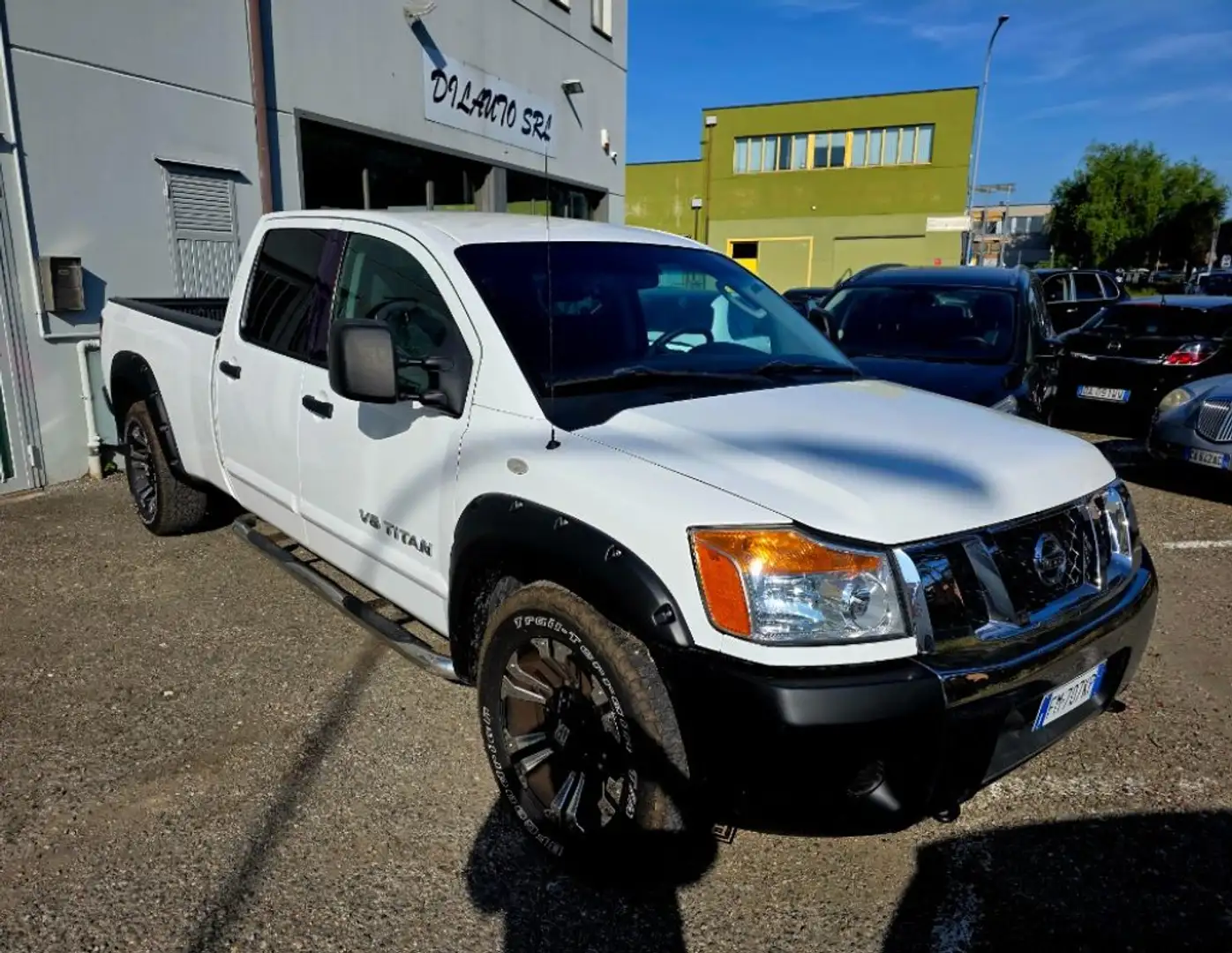Nissan Titan 5.8 V8 GPL AUTOCARROCERCHI 22 INTERAM FINANZIABILE Weiß - 1