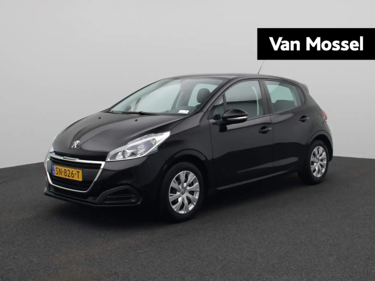 Peugeot 208 1.2 PureTech Active | Navigatie | Airco | Bluetoot Zwart - 1