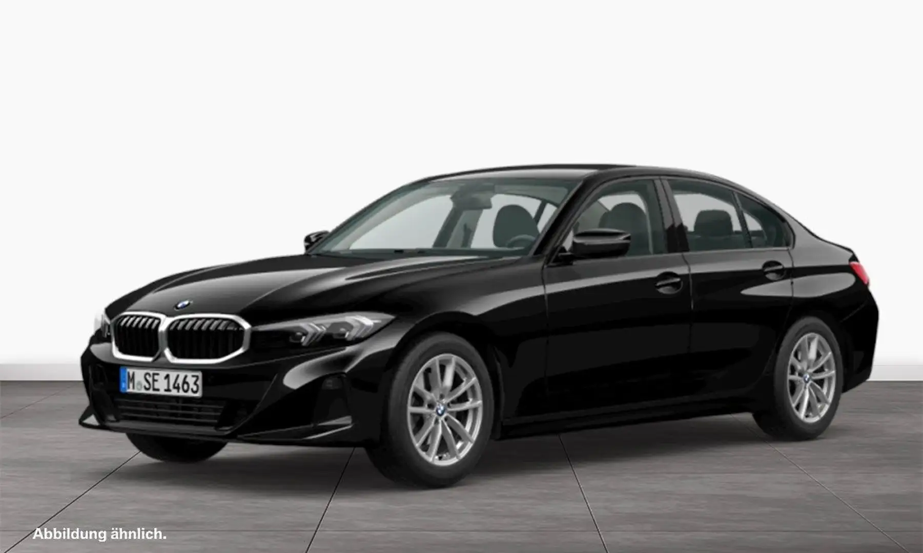 BMW 320 d Limousine Zwart - 1