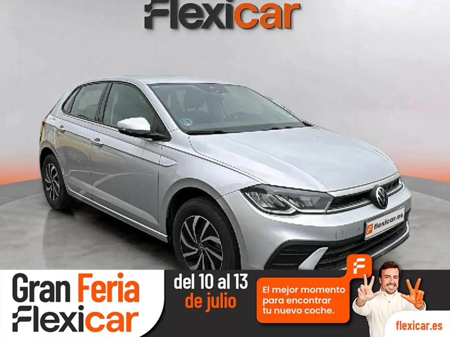 Volkswagen Polo 1.0 TSI Life 70kW Gris - 1