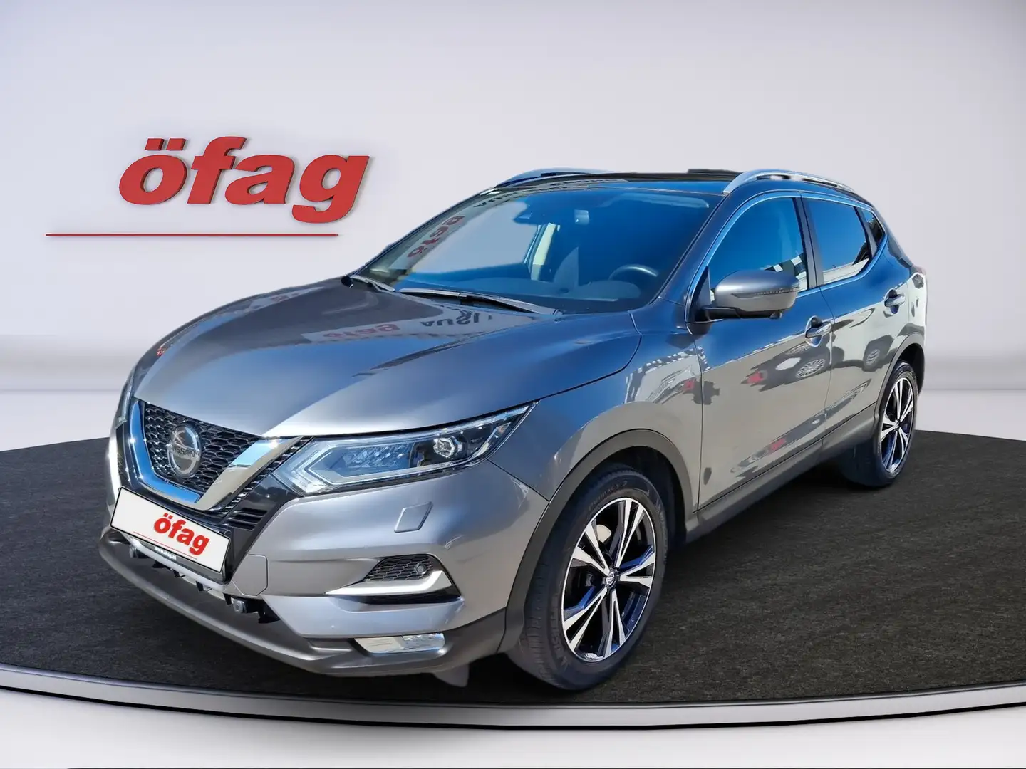 Nissan Qashqai 1.3 DIG-T N-Way Aut. Gris - 1