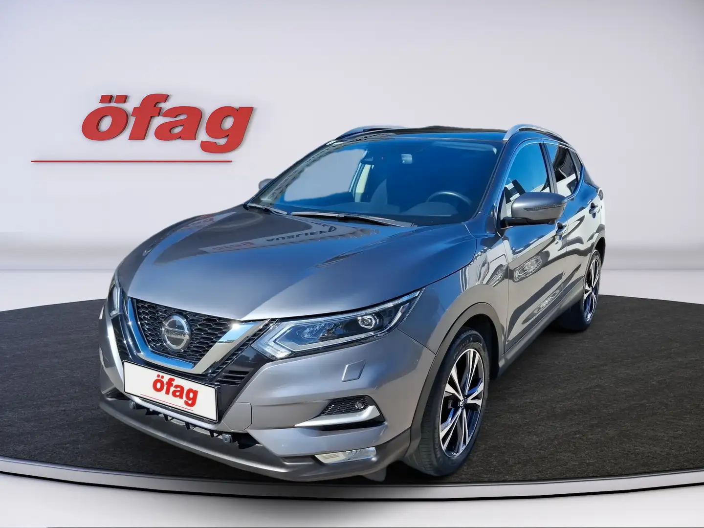 Nissan Qashqai 1.3 DIG-T N-Way Aut. Gris - 2