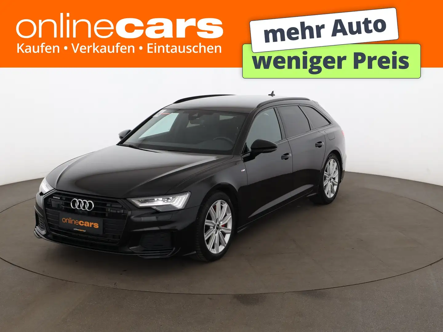 Audi A6 Avant 55 TFSI e quattro S-Line Aut MATRIX NAVI Schwarz - 1