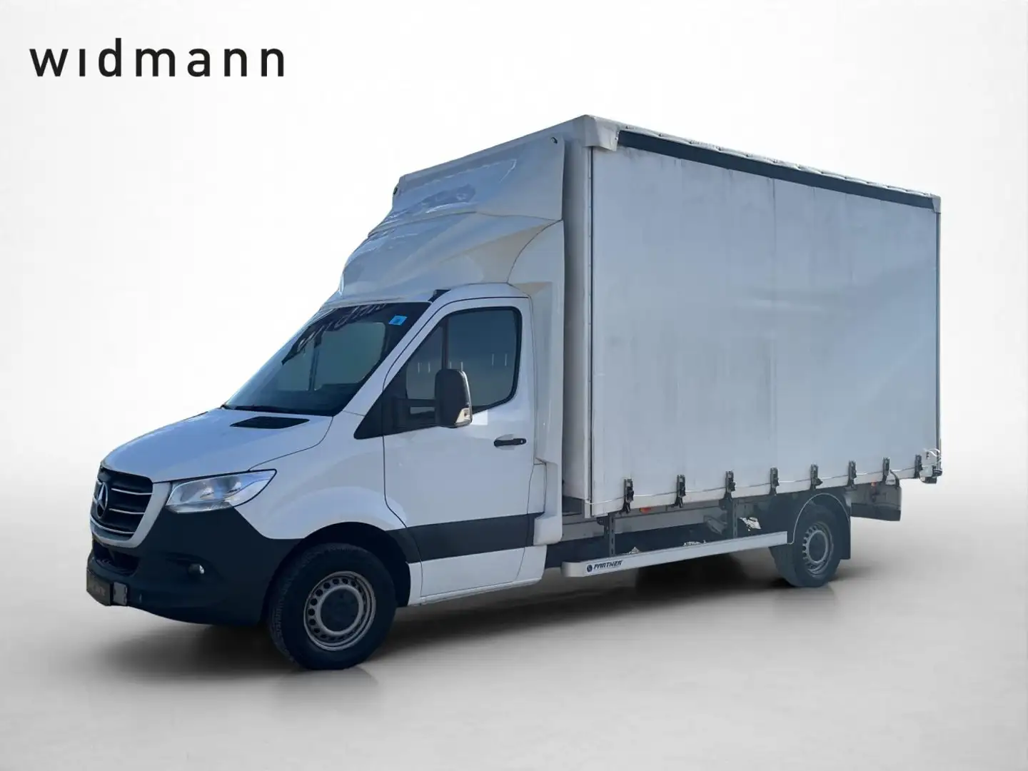 Mercedes-Benz Sprinter 319 CDI Pr. Schiebeplane 2.400 MM Hoch Blanc - 1
