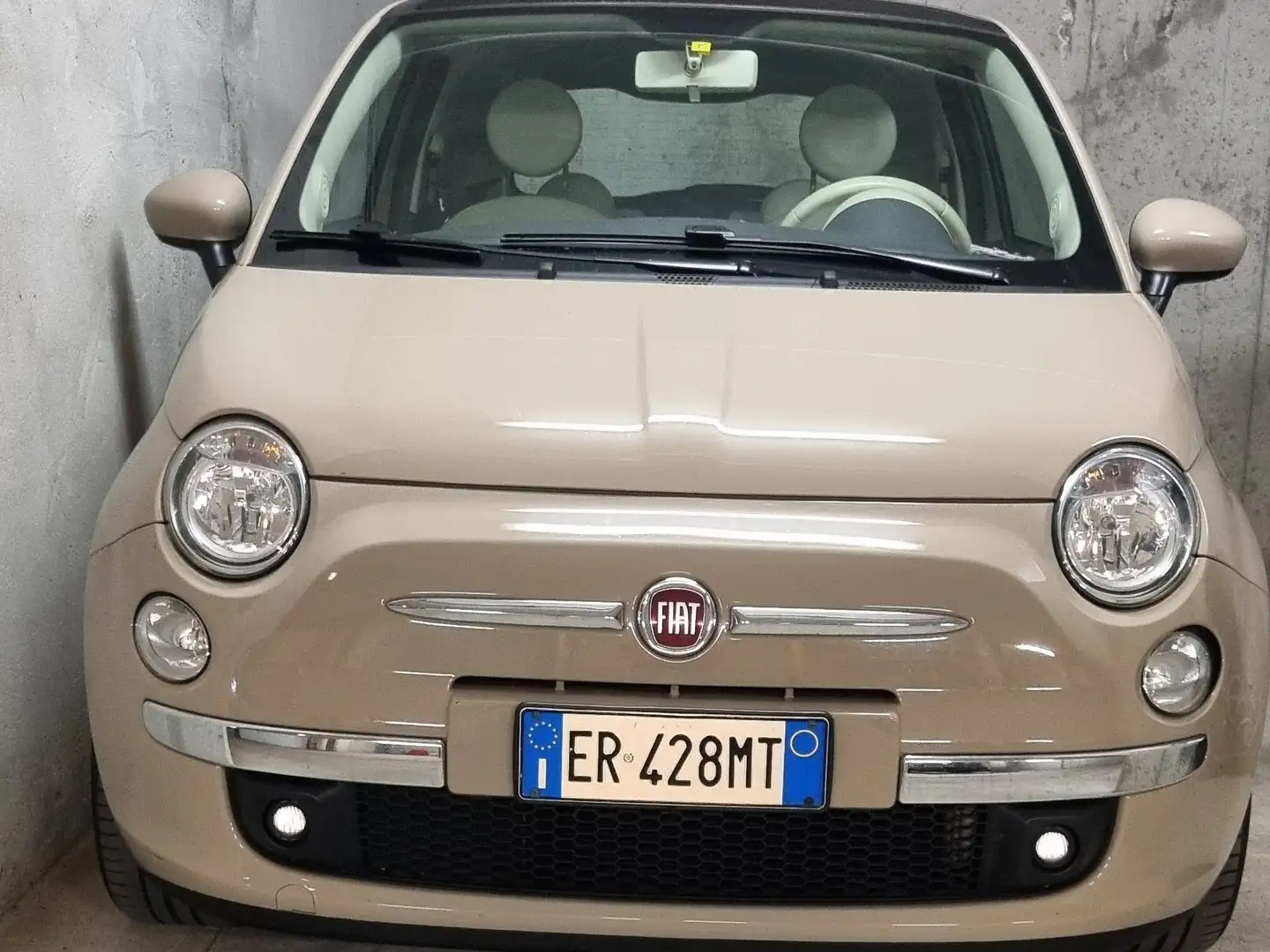 Fiat 500 500 III 1.2 Lounge 69cv Beige - 2