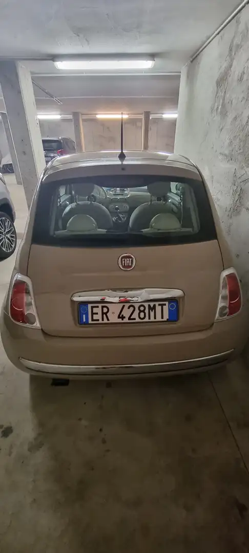 Fiat 500 500 III 1.2 Lounge 69cv Beige - 1