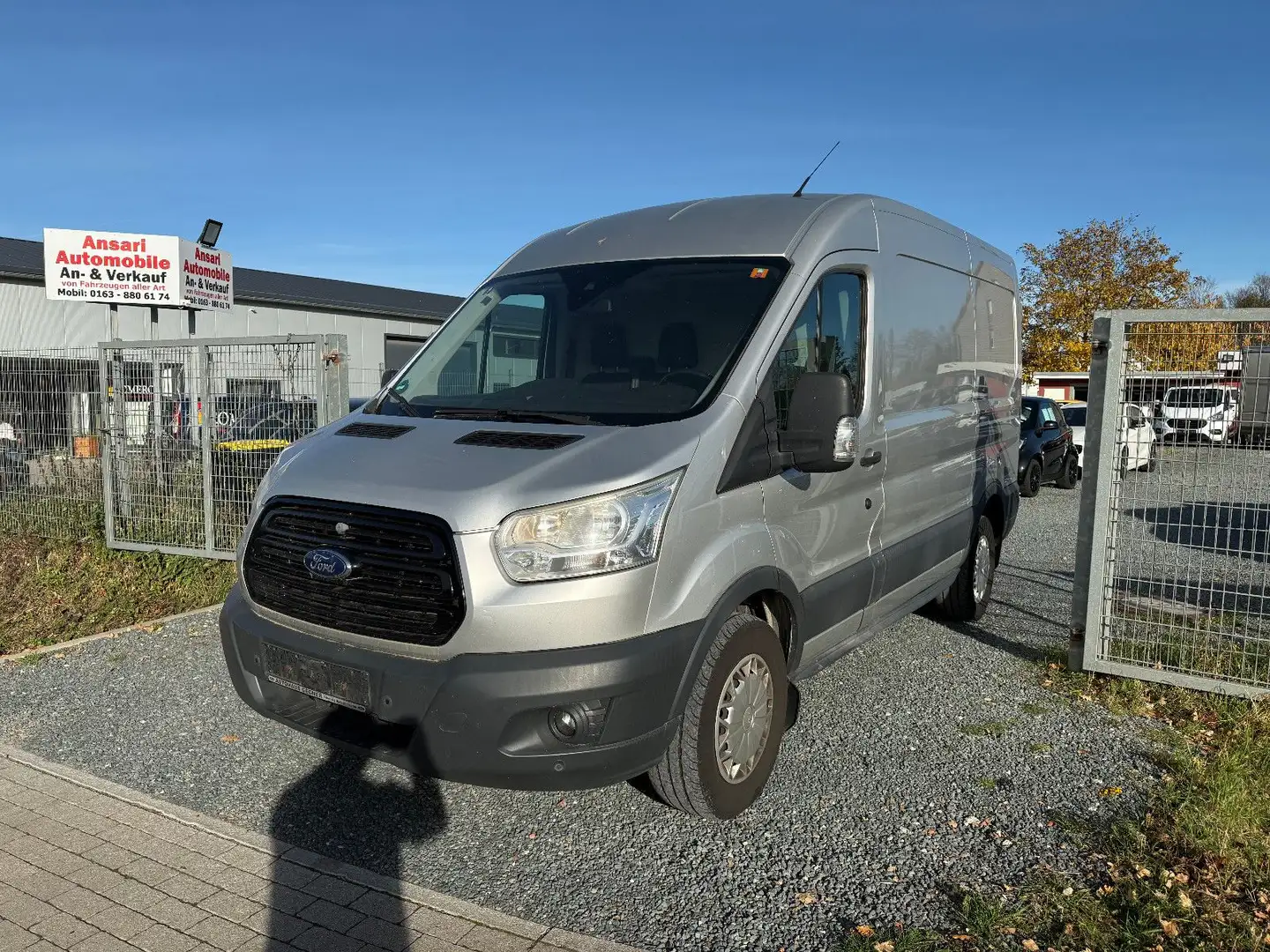 Ford Transit Kasten 350 L2 2.2 TDCi 4X4 Trend|ACC|AHK Silber - 1