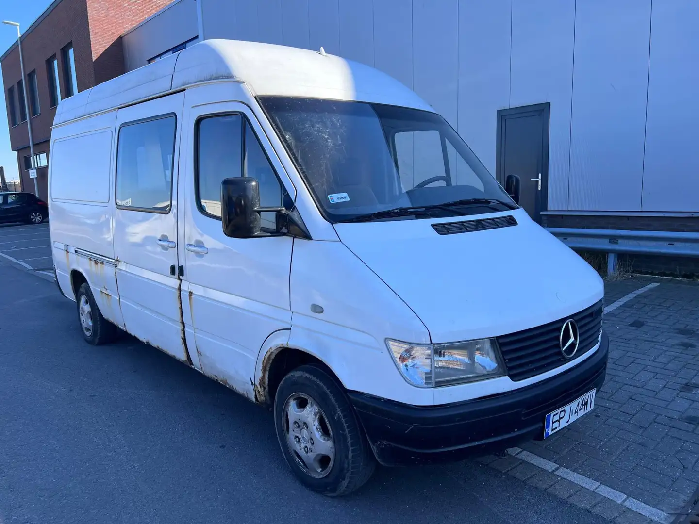 Mercedes-Benz Sprinter 212 D lang /Laag 5 cylinder +31641468730 Wit - 1