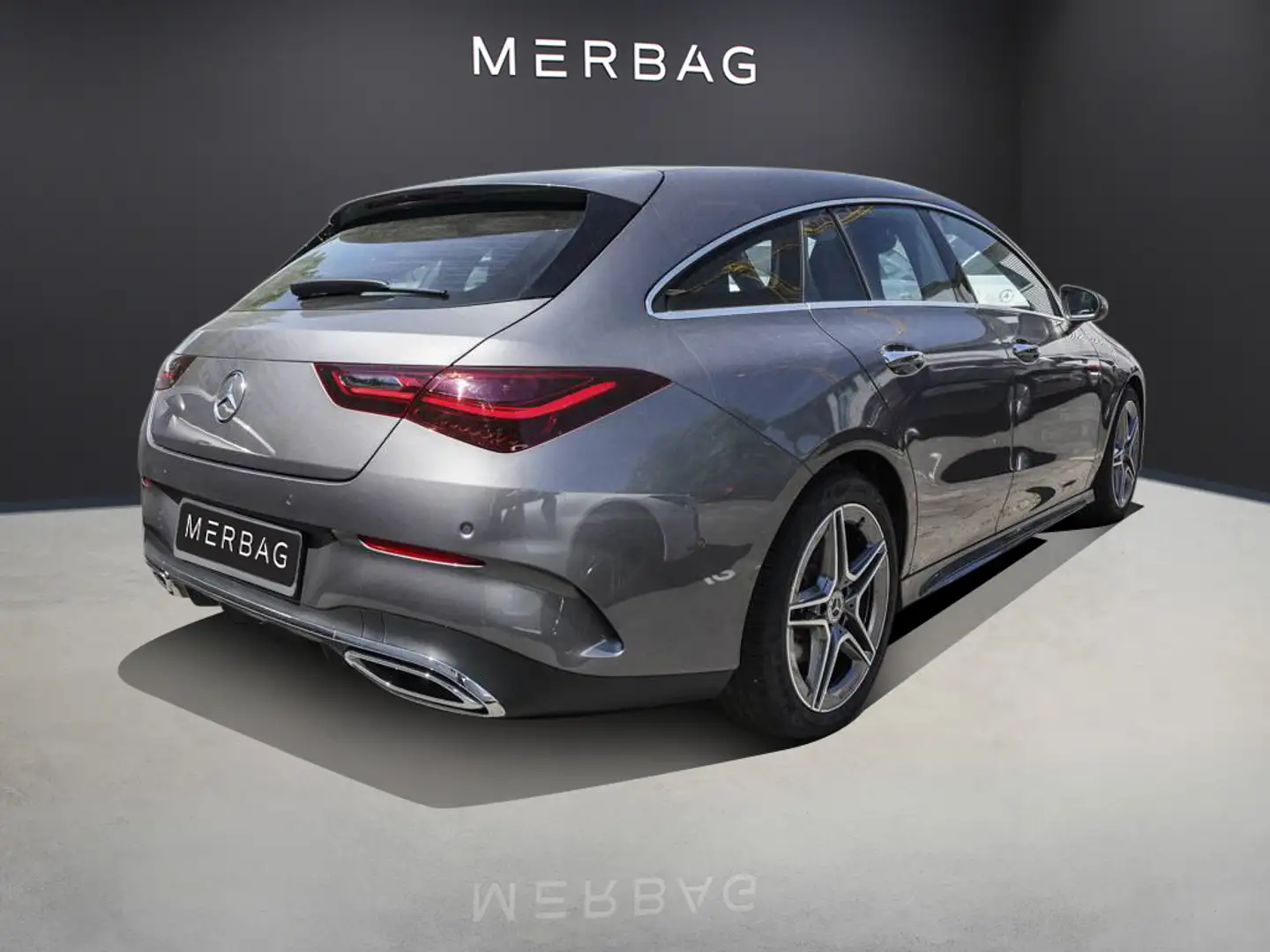 Mercedes-Benz CLA 200 SB AMG-LINE ADVANCED PLUS PANO STH. MEMORY Gris - 2