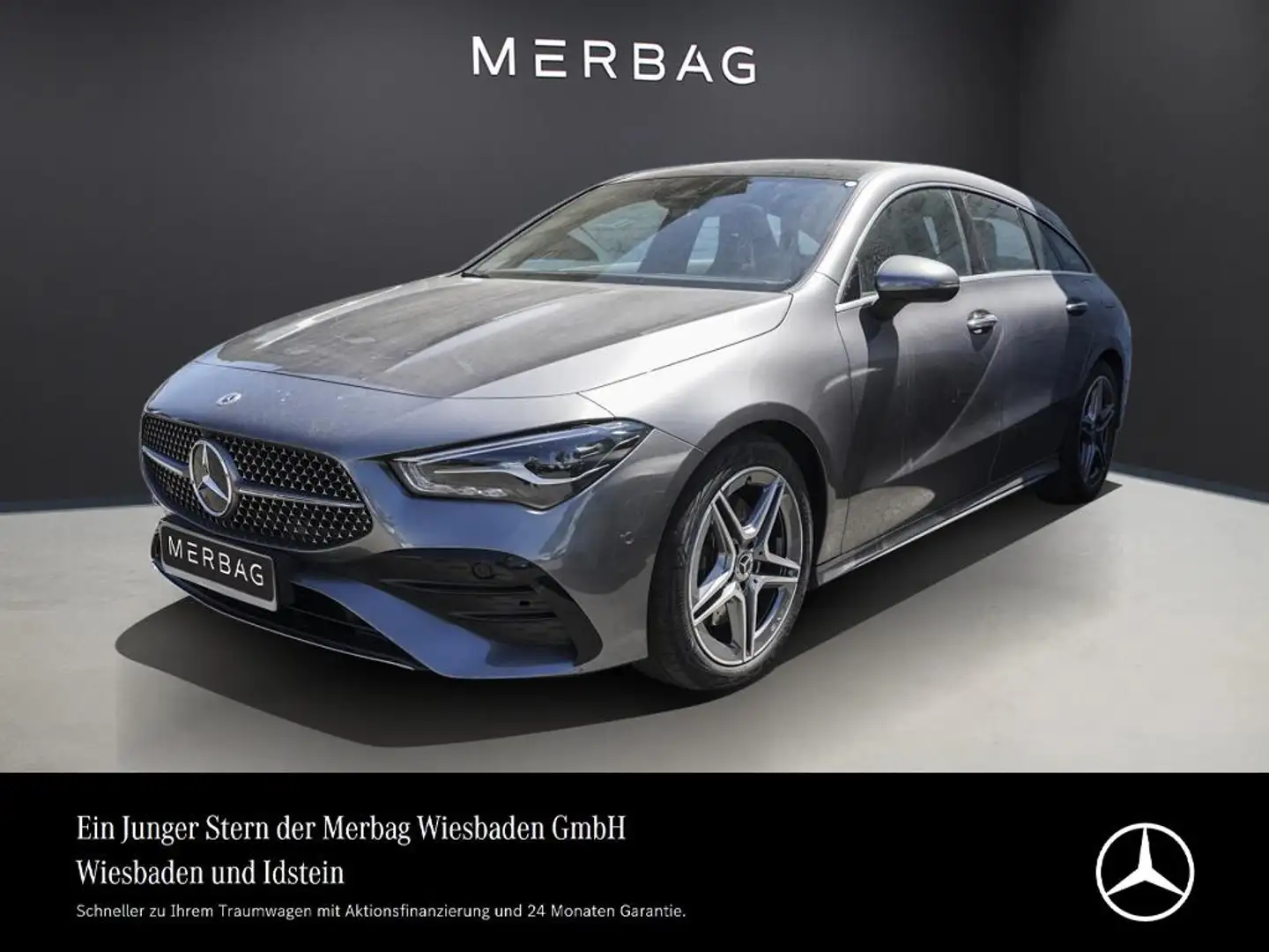 Mercedes-Benz CLA 200 SB AMG-LINE ADVANCED PLUS PANO STH. MEMORY Gris - 1