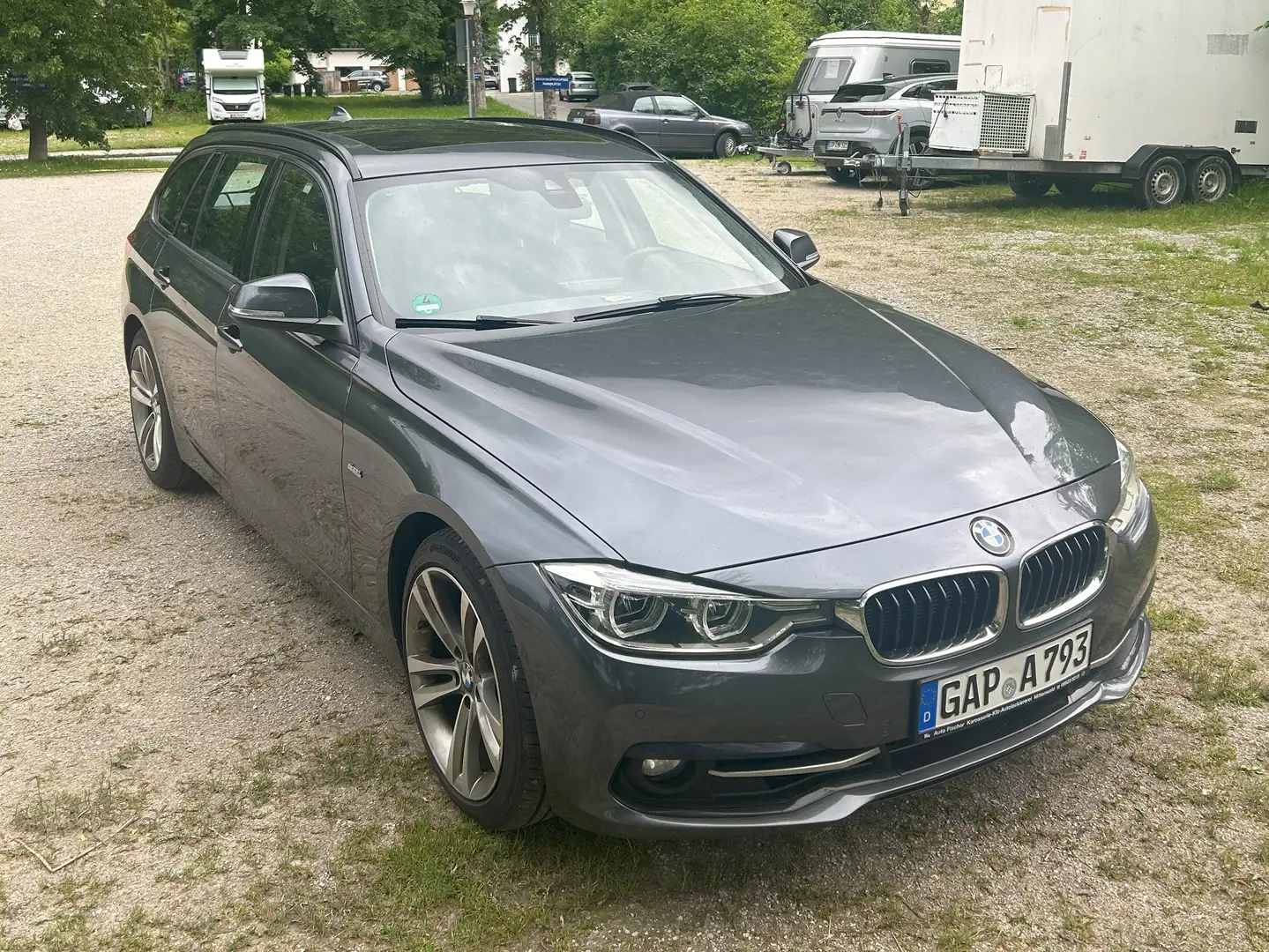 BMW 325 325d Touring Sport Line Grey - 2