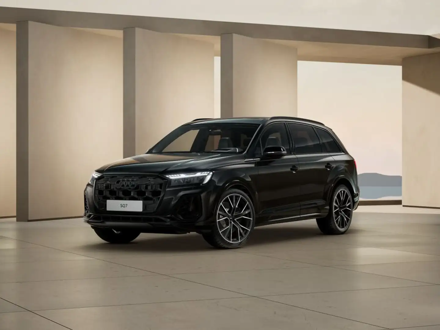 Audi SQ7 4.0 TFSI quattro Laser, Pano, HUD, Sonderkondition Schwarz - 1