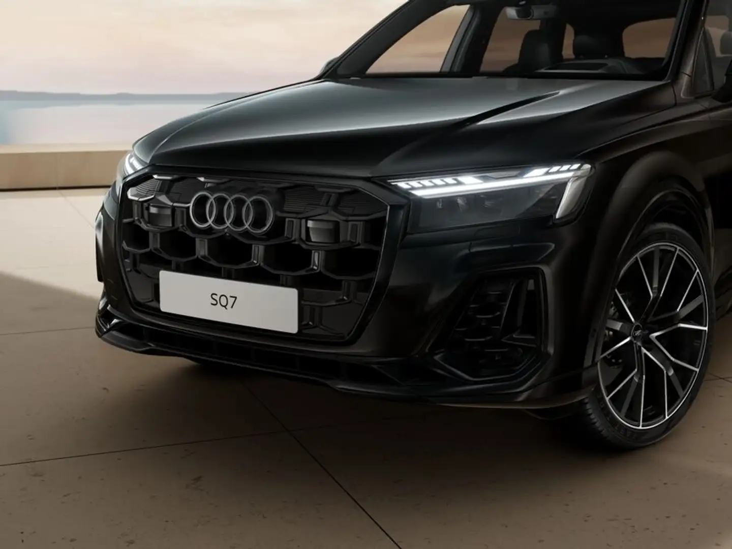 Audi SQ7 4.0 TFSI quattro Laser, Pano, HUD, Sonderkondition Schwarz - 2