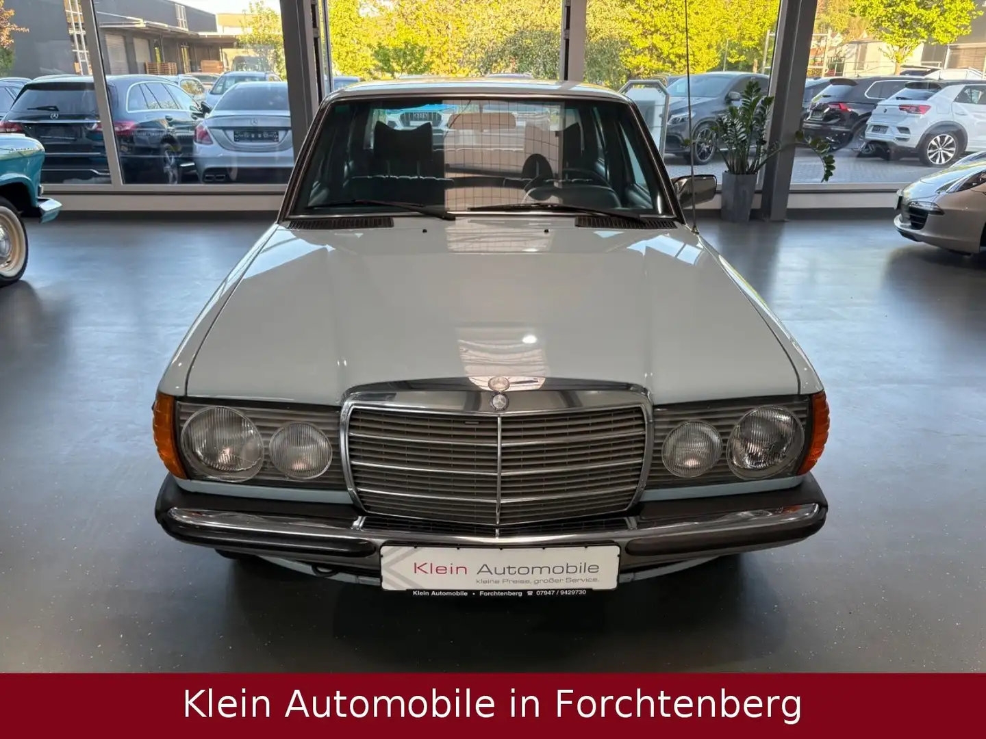 Mercedes-Benz 240 Diesel W123 *TÜV NEU * H Kennzeichen* Blu/Azzurro - 2