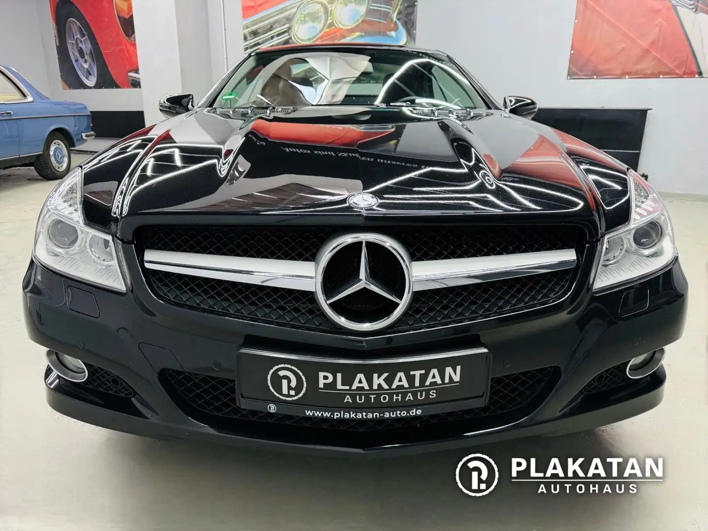 Mercedes-Benz SL 500 Harman Kardon Leder Navi MB Service Negru - 2