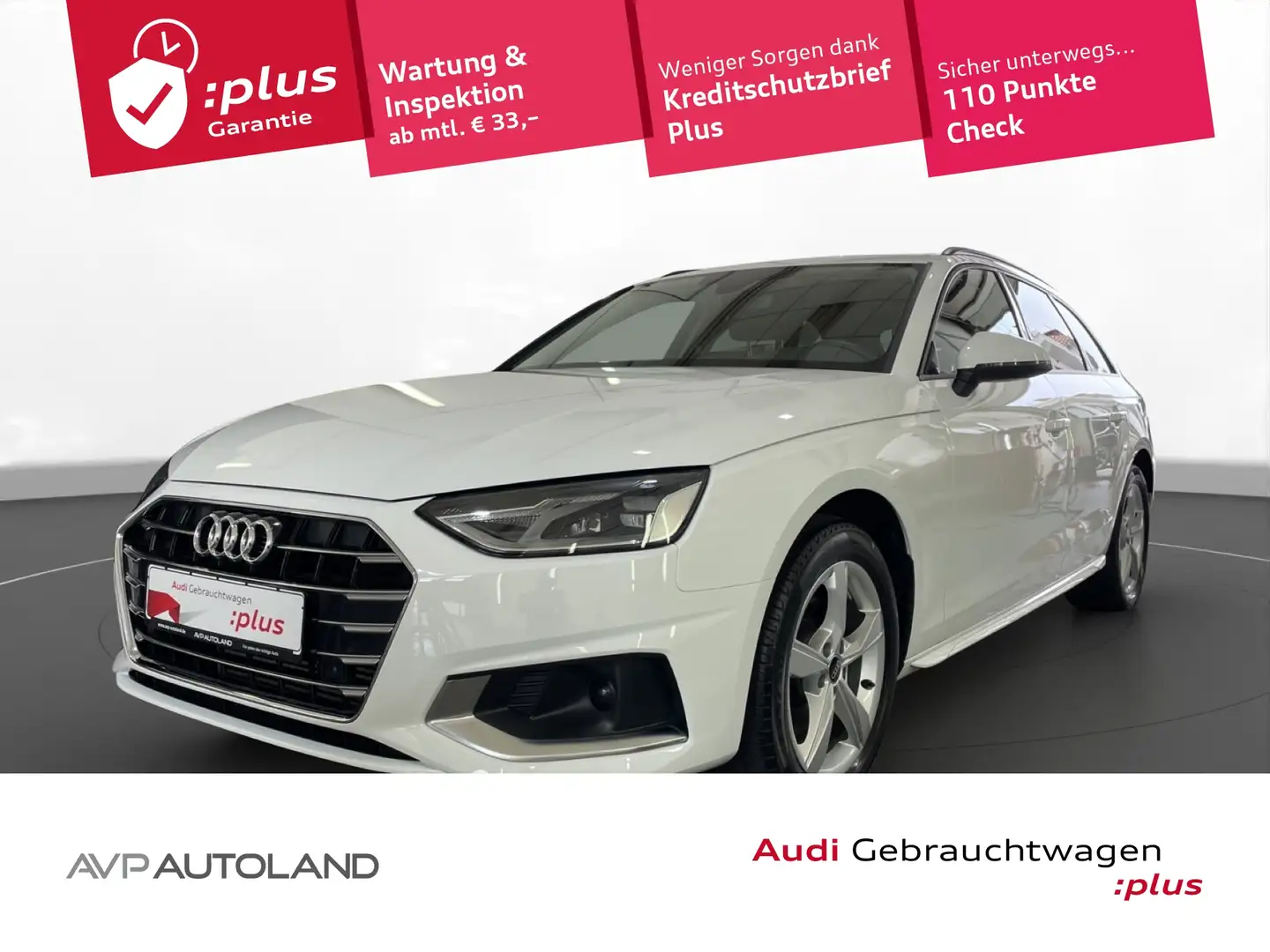 Audi A4 Avant 35 TFSI S tronic advanced AHK Bianco - 1