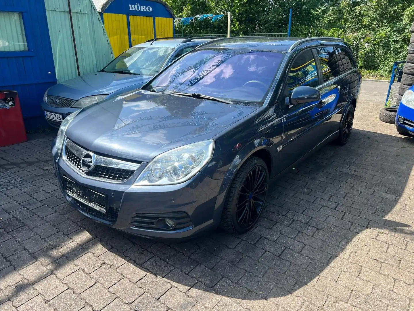 Opel Vectra C Caravan Tüv Neu 06.2027 LEDER PDC SZH ALLWTTR siva - 1