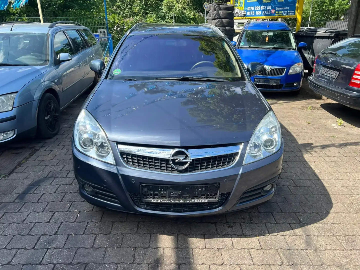 Opel Vectra C Caravan Tüv Neu 06.2027 LEDER PDC SZH ALLWTTR siva - 2