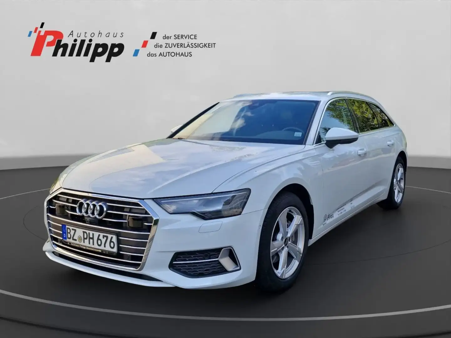 Audi A6 40 2.0 TDI Avant Sport Blanc - 1