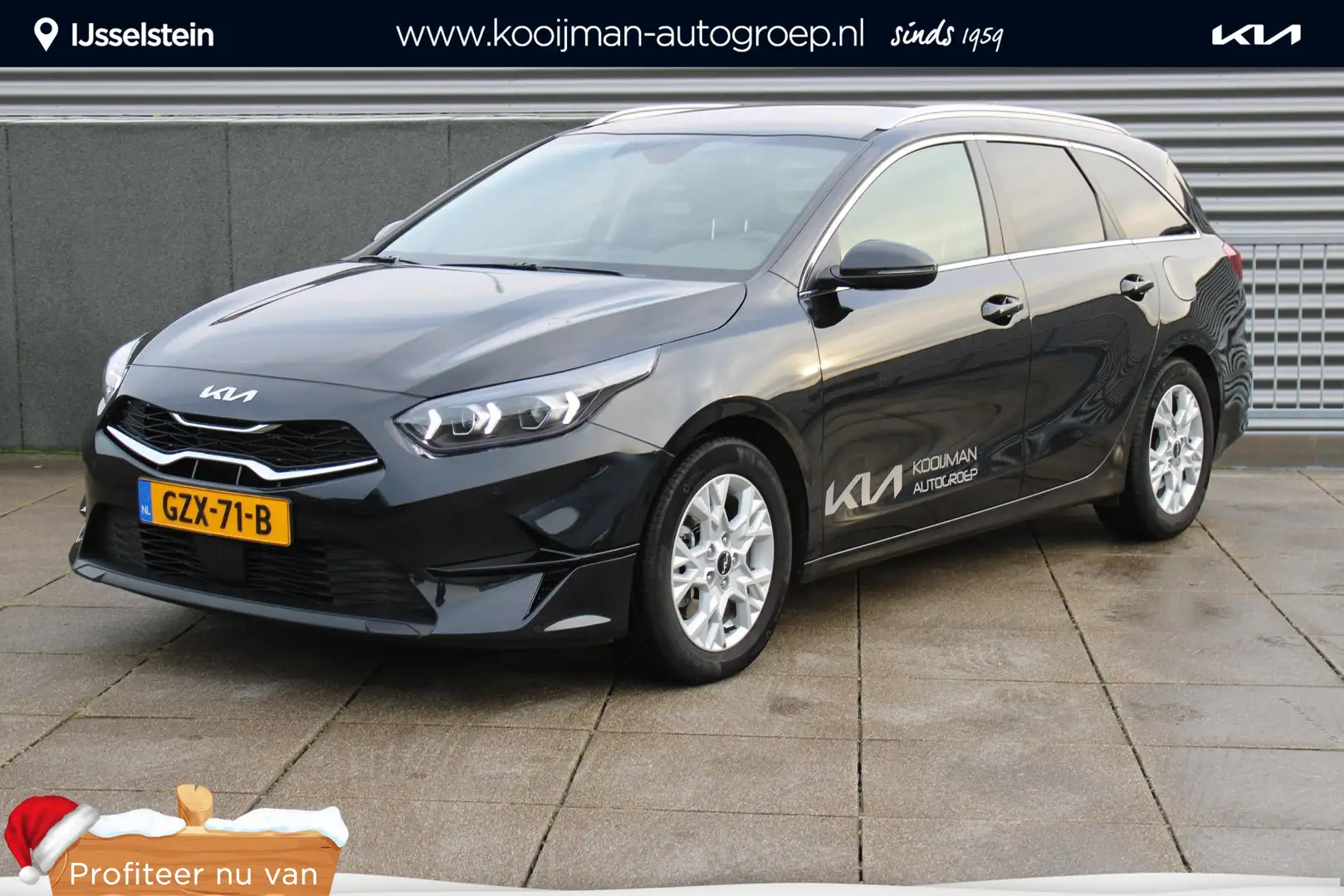 Kia Ceed SW / cee'd SW Sportswagon 1.5 T-GDi DynamicPlusLine Navgatie / C Zwart - 1