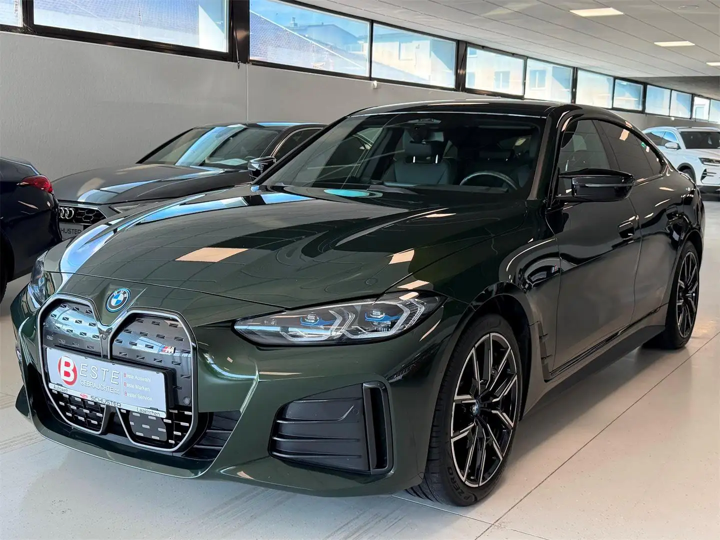 BMW i4 M50 Grün - 2