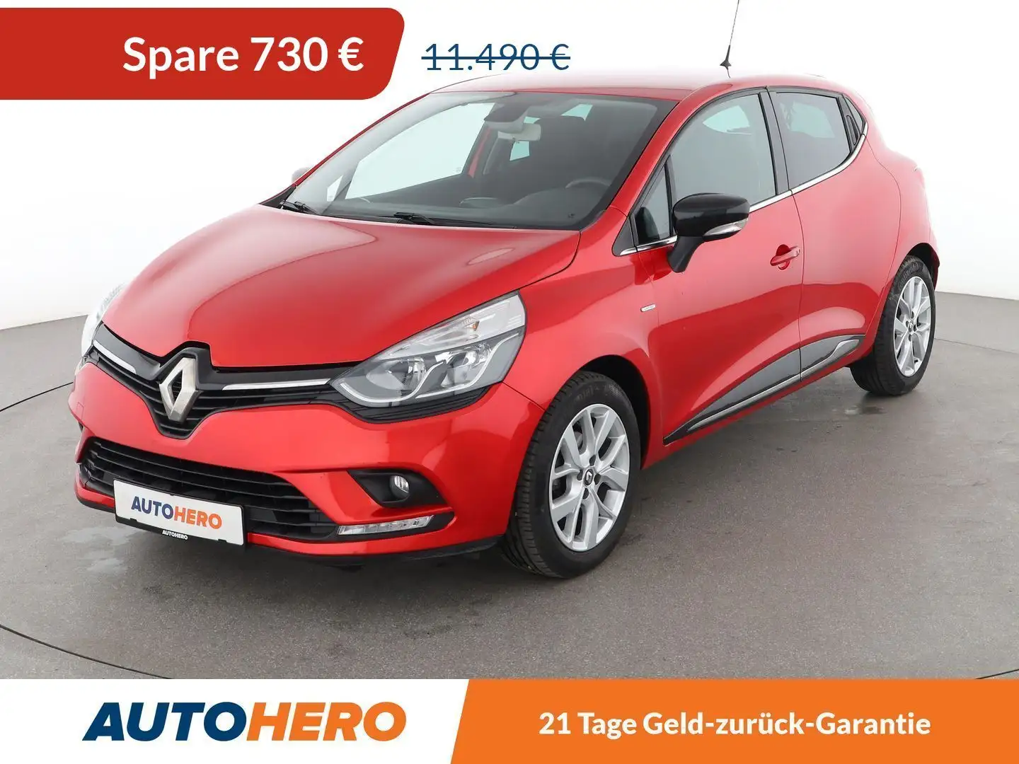 Renault Clio 0.9 Limited*NAVI*TEMPO*PDC*KLIMA*GARANTIE* Rot - 1