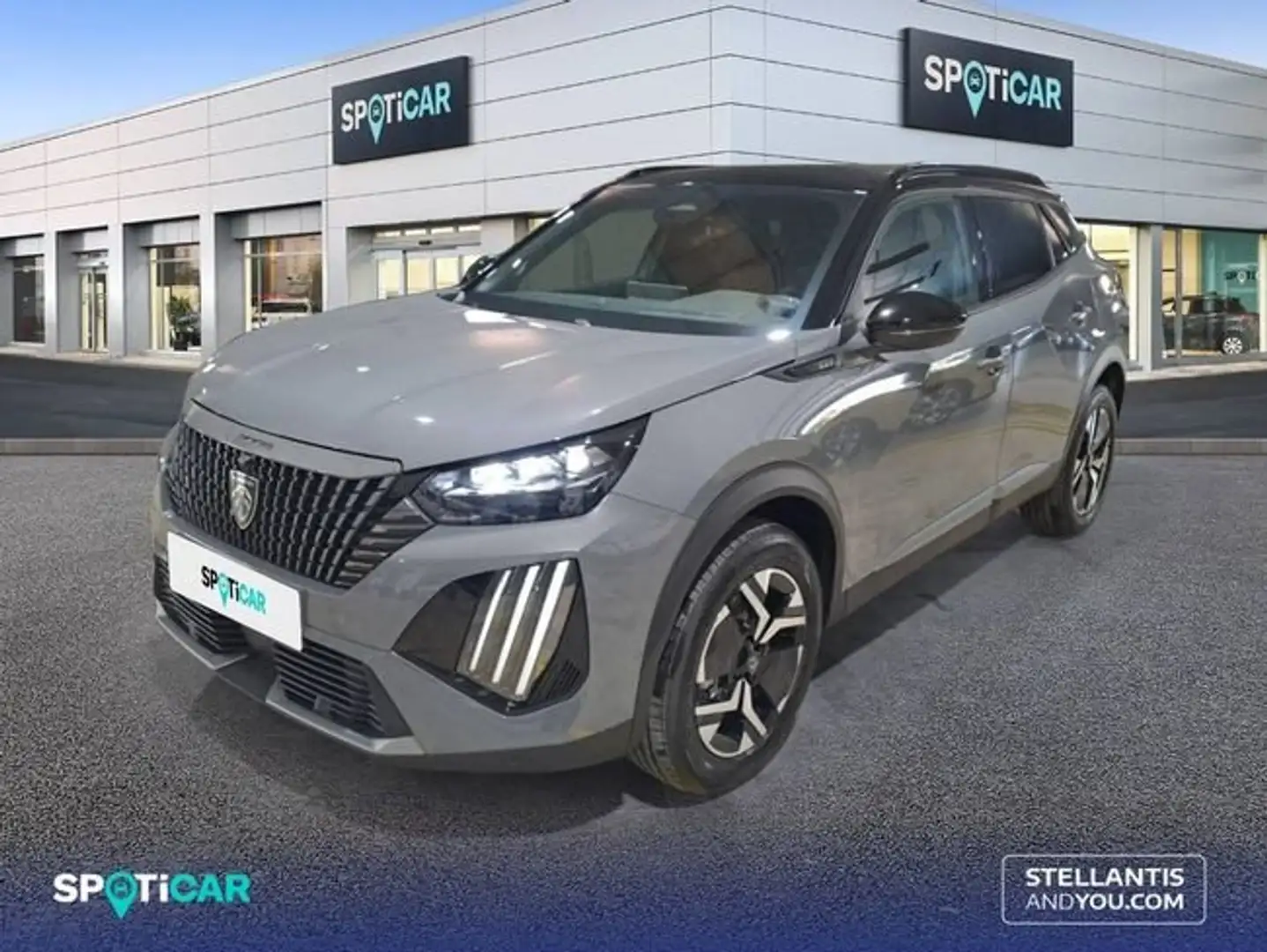 Peugeot 2008 N  Hybrid 145 eDCS6 GT Gris - 1