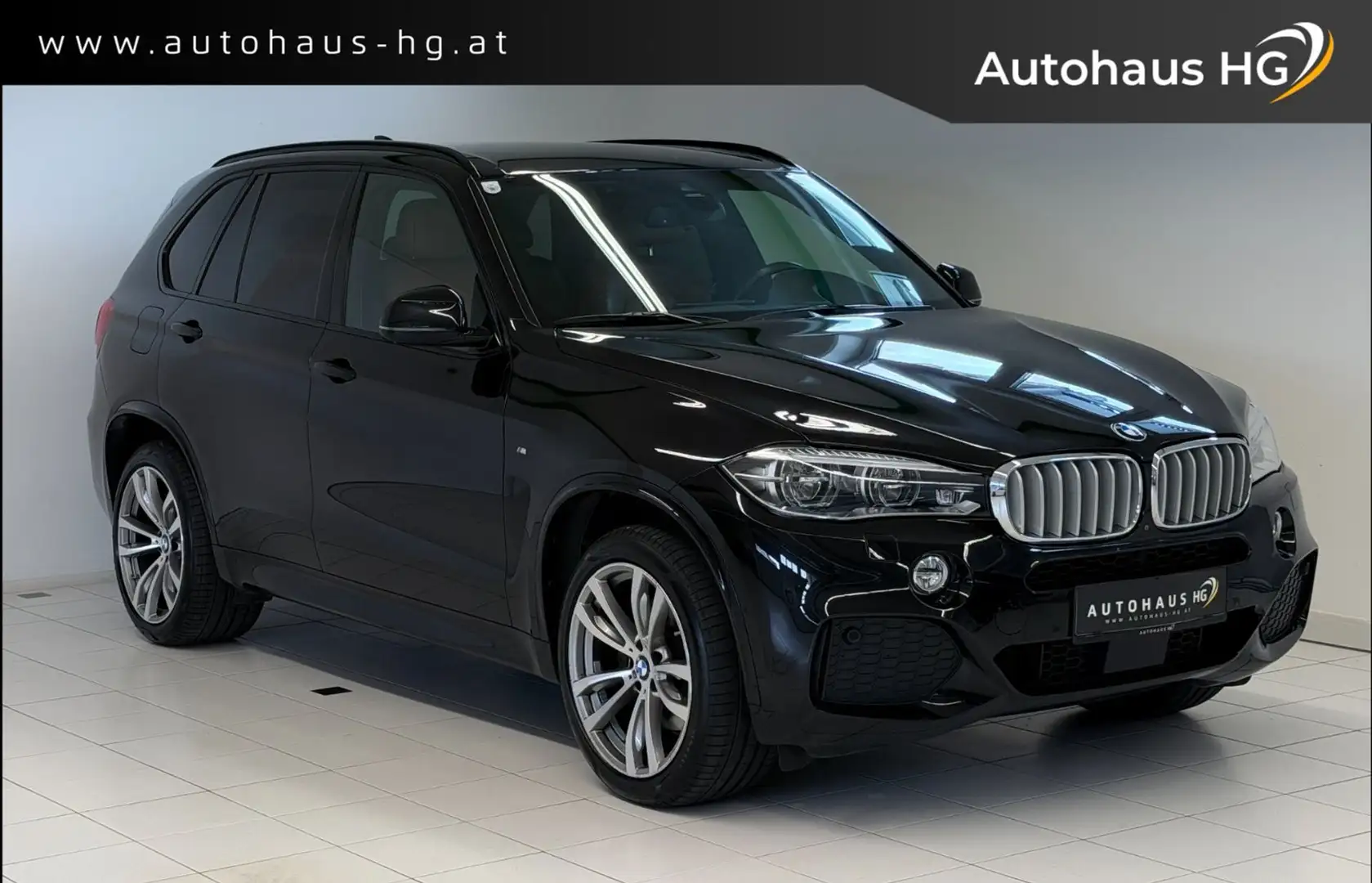 BMW X5 xDrive 40d*M-SPORT*7-SITZER*AHK*ACC* Schwarz - 1