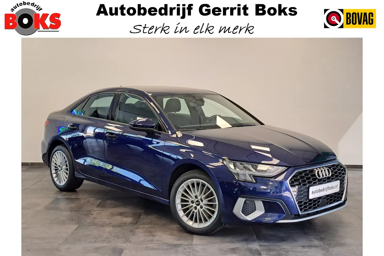 Audi A3 Limousine 30 TFSI Pro Line Navigatie Carplay Clima Blauw - 1